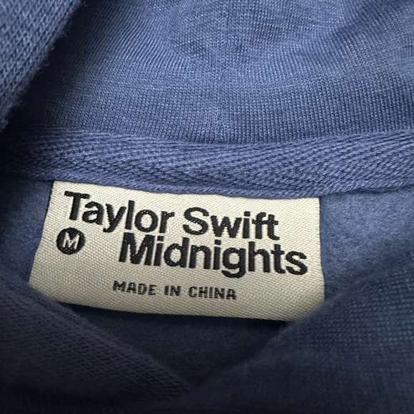 Taylor Swift midnight blue hoodie size medium - Picture 2 of 5
